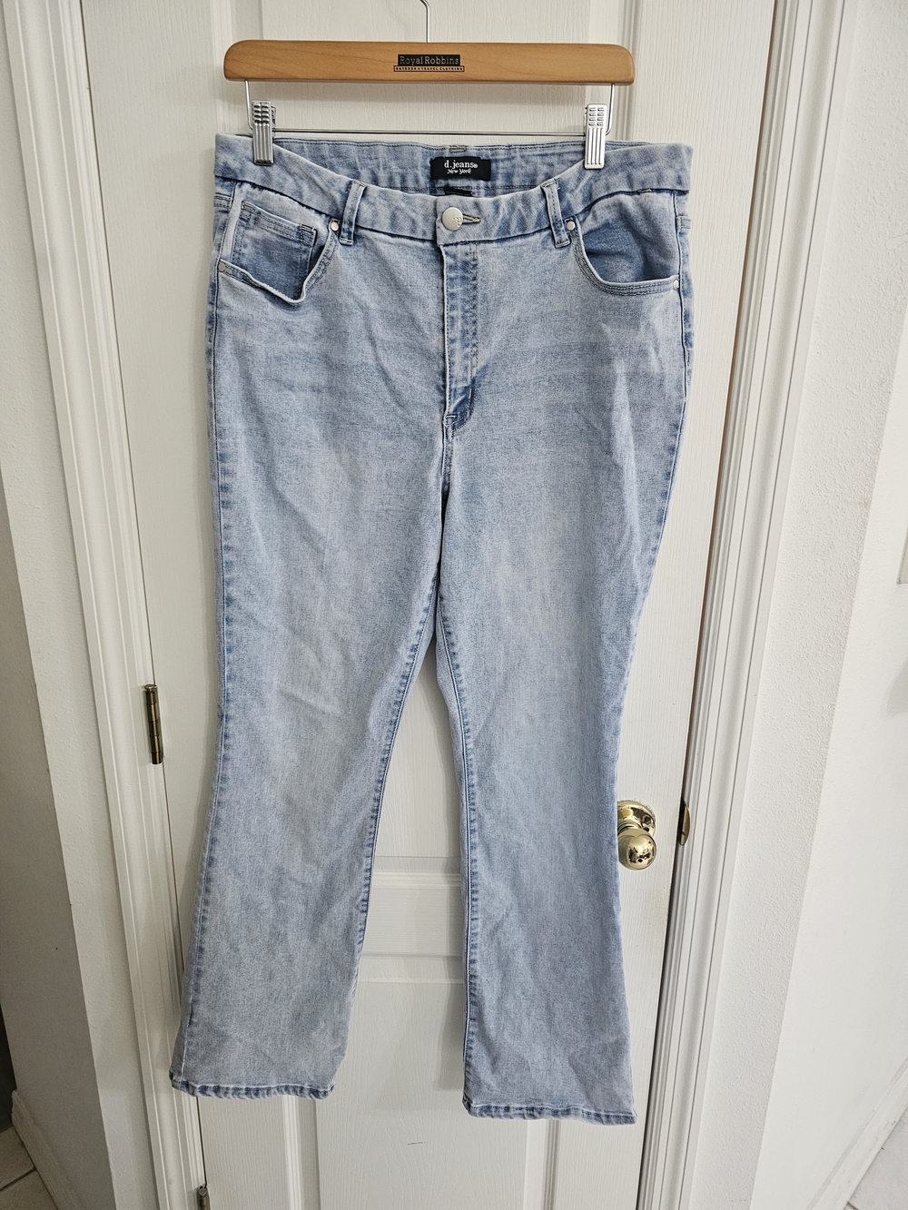 d. jeans Light Blue Wide Leg Jeans